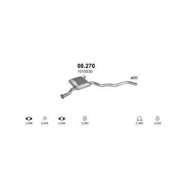 Výfukový systém POLMO POLMO00233