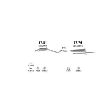 Výfukový systém POLMO POLMO01037