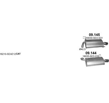 Výfukový systém POLMO POLMO01986