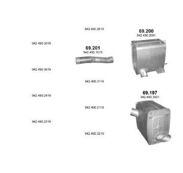 Výfukový systém POLMO POLMO00303