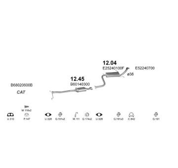 Výfukový systém POLMO POLMO00724