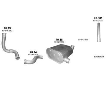 Výfukový systém POLMO POLMO00546