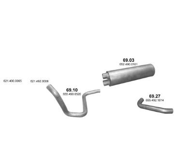Výfukový systém POLMO POLMO01093