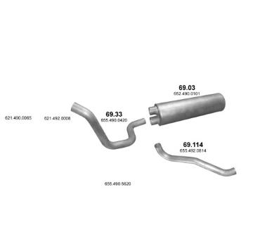 Výfukový systém POLMO POLMO01092
