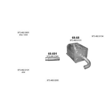 Výfukový systém POLMO POLMO01481