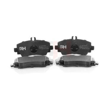 Sada brzdových destiček, kotoučová brzda GH GH-413333