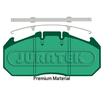 Sada brzdových destiček, kotoučová brzda JURATEK JCP2404