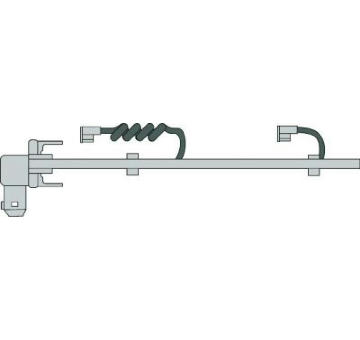 Vystrazny kontakt, opotrebeni oblozeni JURATEK JCW132