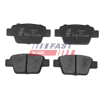 Sada brzdových destiček, kotoučová brzda FAST FT29115