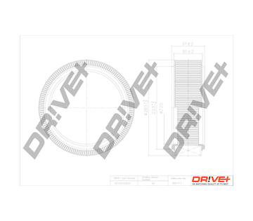 Vzduchový filtr Dr!ve+ DP1110.10.0015