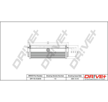 Vzduchový filtr Dr!ve+ DP1110.10.0018