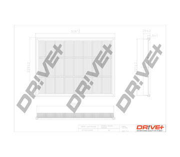 Vzduchový filtr Dr!ve+ DP1110.10.0045