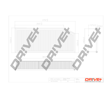 Vzduchový filtr Dr!ve+ DP1110.10.0120