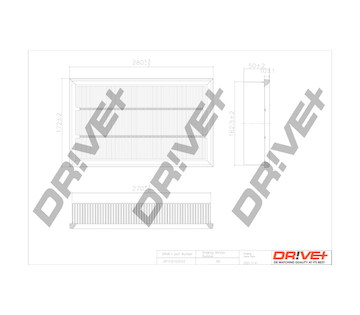 Vzduchový filtr Dr!ve+ DP1110.10.0123