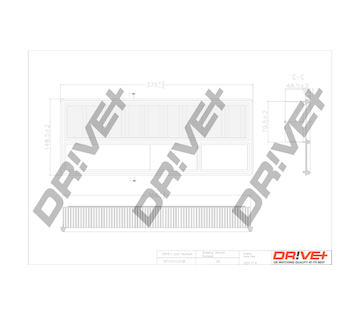 Vzduchový filtr Dr!ve+ DP1110.10.0138