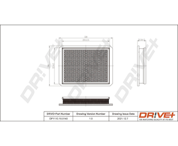 Vzduchový filtr Dr!ve+ DP1110.10.0140