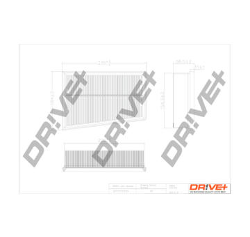 Vzduchový filtr Dr!ve+ DP1110.10.0163