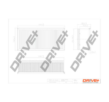 Vzduchový filtr Dr!ve+ DP1110.10.0197