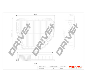 Vzduchový filtr Dr!ve+ DP1110.10.0202