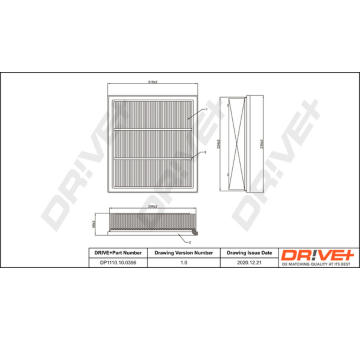 Vzduchový filtr Dr!ve+ DP1110.10.0356