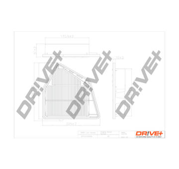Vzduchový filtr Dr!ve+ DP1110.10.0462