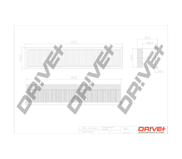 Vzduchový filtr Dr!ve+ DP1110.10.0541