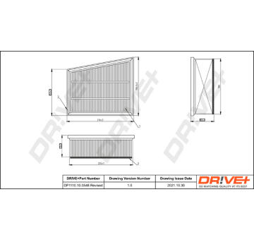 Vzduchový filtr Dr!ve+ DP1110.10.0548