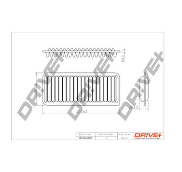 Vzduchový filtr Dr!ve+ DP1110.10.0577