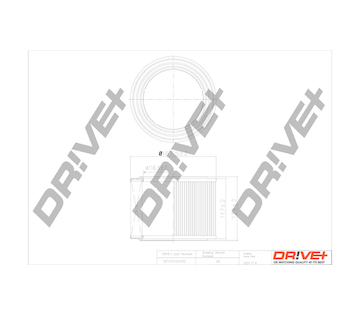 Vzduchový filtr Dr!ve+ DP1110.10.0745