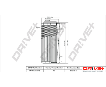 Vzduchový filtr Dr!ve+ DP1110.10.0765