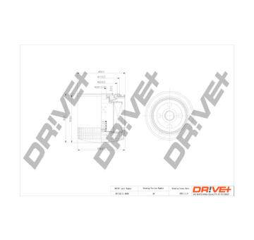 Olejový filtr Dr!ve+ DP1110.11.0048