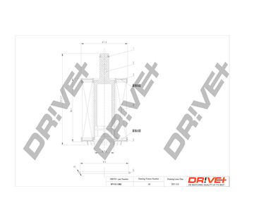 Olejový filtr Dr!ve+ DP1110.11.0063