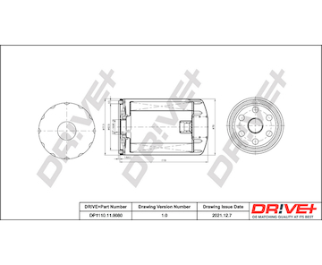 Olejový filtr Dr!ve+ DP1110.11.0080
