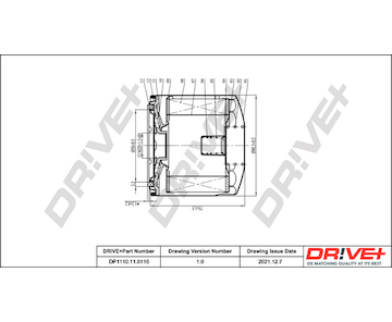 Olejový filtr Dr!ve+ DP1110.11.0116