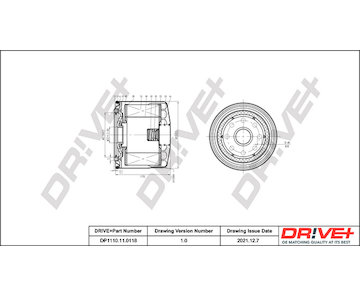 Olejový filtr Dr!ve+ DP1110.11.0118