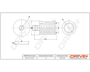 Olejový filtr Dr!ve+ DP1110.11.0120