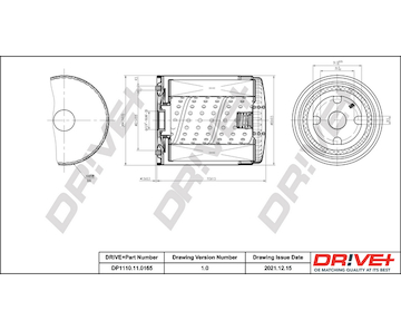 Olejový filtr Dr!ve+ DP1110.11.0165
