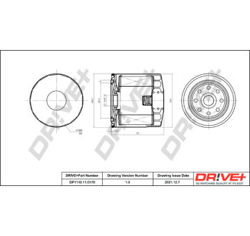 Olejový filtr Dr!ve+ DP1110.11.0170