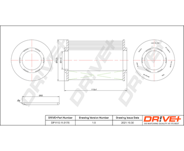 Olejový filtr Dr!ve+ DP1110.11.0176