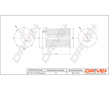 Olejový filtr Dr!ve+ DP1110.11.0178
