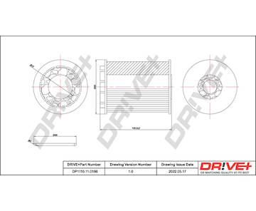 Olejový filtr Dr!ve+ DP1110.11.0186