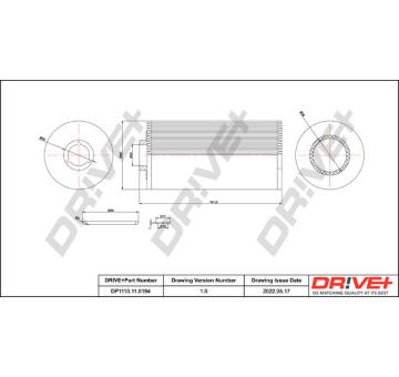 Olejový filtr Dr!ve+ DP1110.11.0194