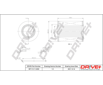 Olejový filtr Dr!ve+ DP1110.11.0200