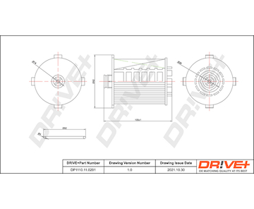 Olejový filtr Dr!ve+ DP1110.11.0201