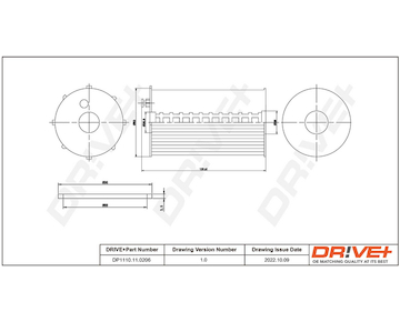 Olejový filtr Dr!ve+ DP1110.11.0206