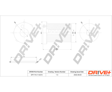 Olejový filtr Dr!ve+ DP1110.11.0213