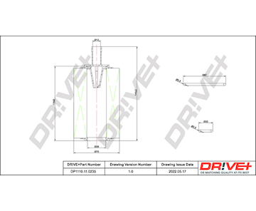 Olejový filtr Dr!ve+ DP1110.11.0235
