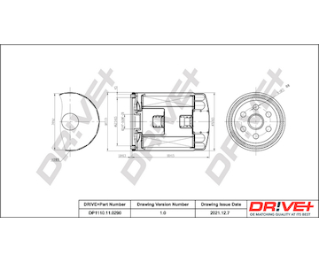 Olejový filtr Dr!ve+ DP1110.11.0290