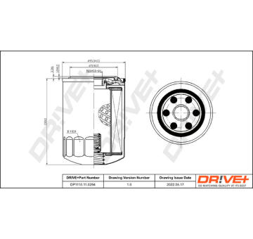 Olejový filtr Dr!ve+ DP1110.11.0294