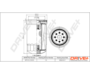 Olejový filtr Dr!ve+ DP1110.11.0315